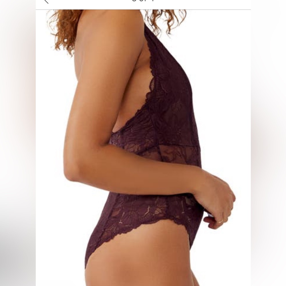 NWT Free People Everyday Lace bodysuit - Picture 3 of 4